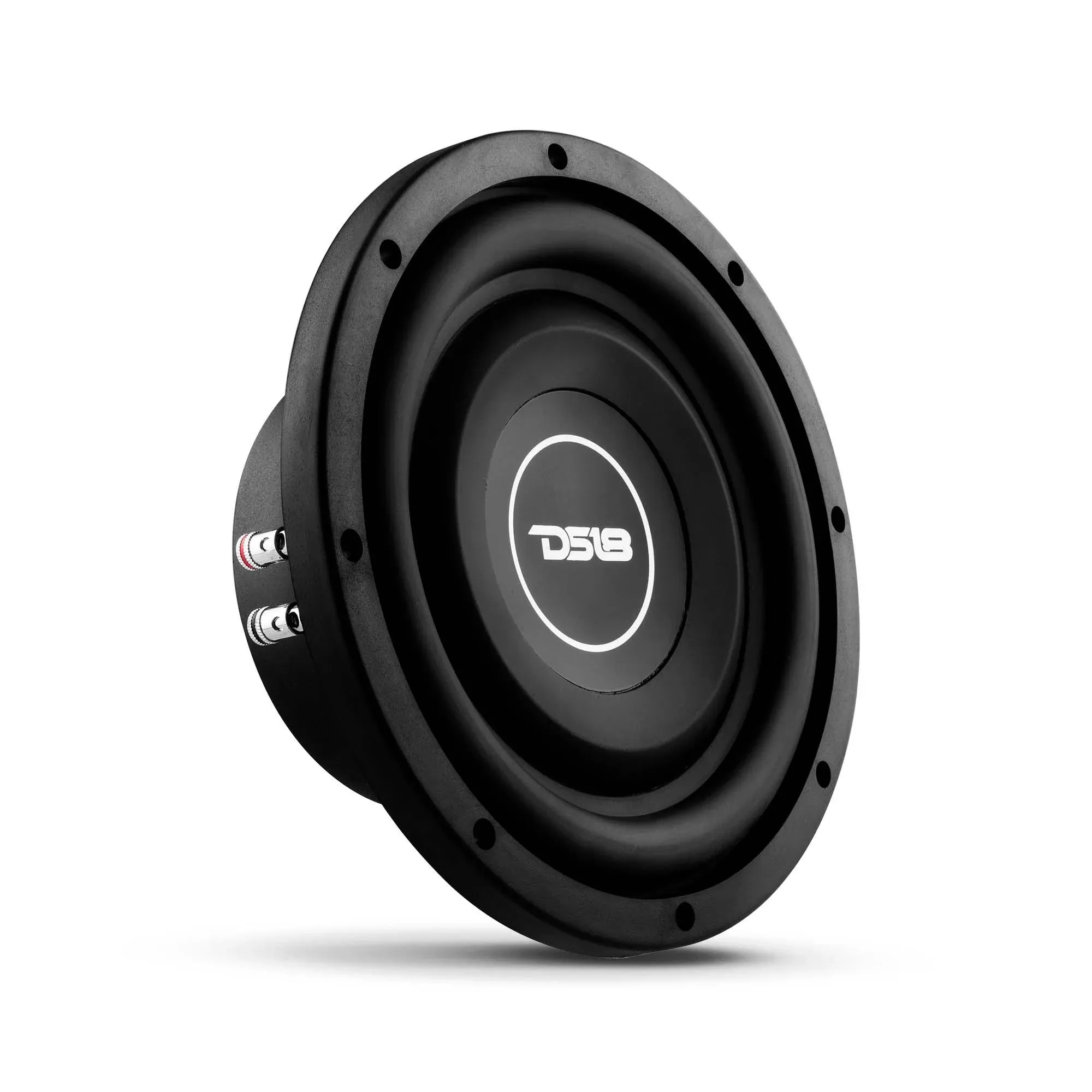 DS18 SRW8.4 8" 150W RMS 4 Ohm Single Voice Coil Shallow Subwoofer