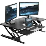 VIVO 42 Inch Height Adjustable Stand up Desk Converter, V Series, Quick Sit to S