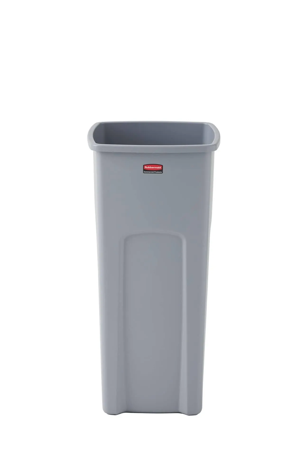 Rubbermaid Commercial Untouchable Square Container, 23 Gallon, Gray