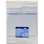 Adams 3-Part Carbonless Contractors Invoice Forms 8.5&#034;W x 11.44&#034;L 100/Pack (ABF