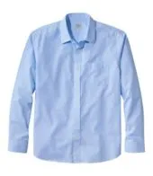 Men's Bean's Wrinkle-Free Everyday Shirt, Traditional Untucked Fit, Plaid, Long-Sleeve