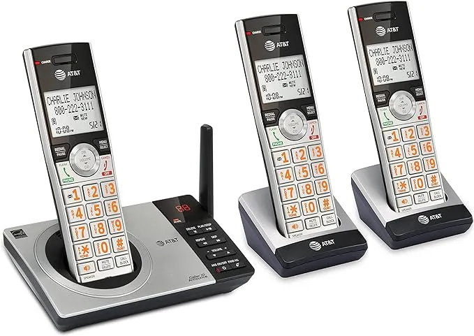 AT&T CL80107 Additional Handset for CL82x07, CL82x57, CL82x67, CL83x07, CL84x07 Series Cordless Phone