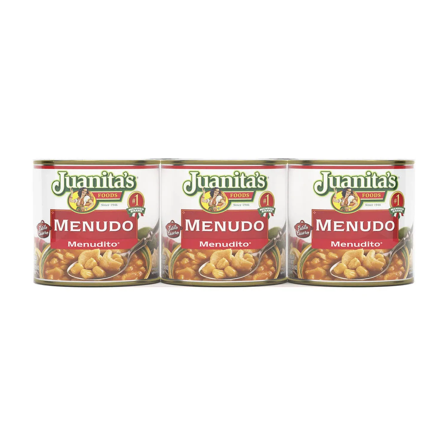 Juanitas Foods Original Canned Menudo 25 Ounce (Pack of 3)