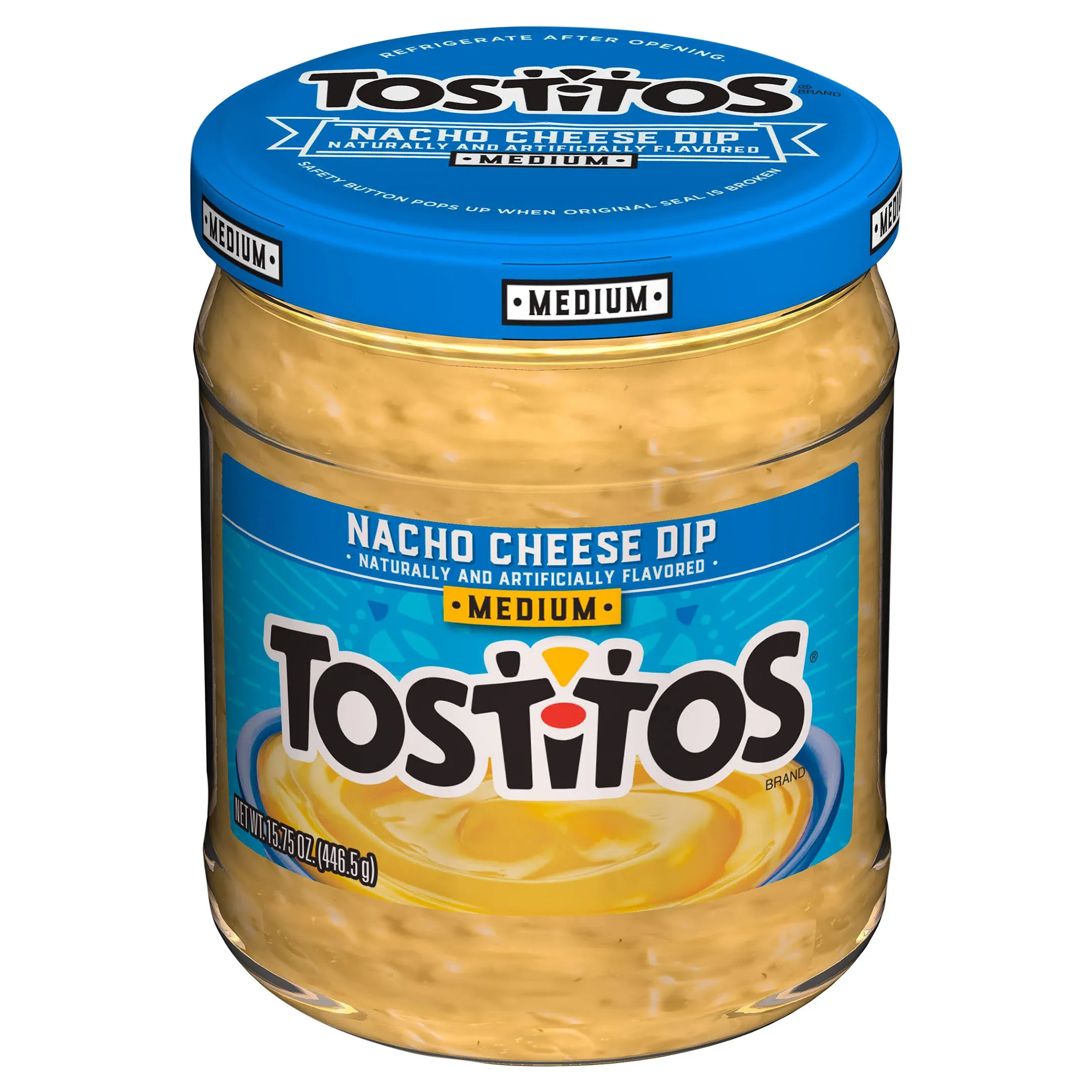 Tostitos Dip, Nacho Cheese, Medium - 15.75 oz