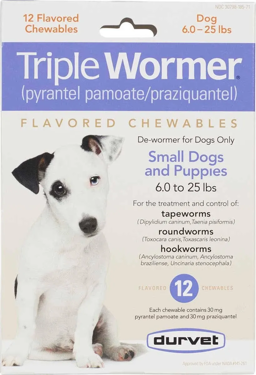 Durvet Triple Wormer for Dogs