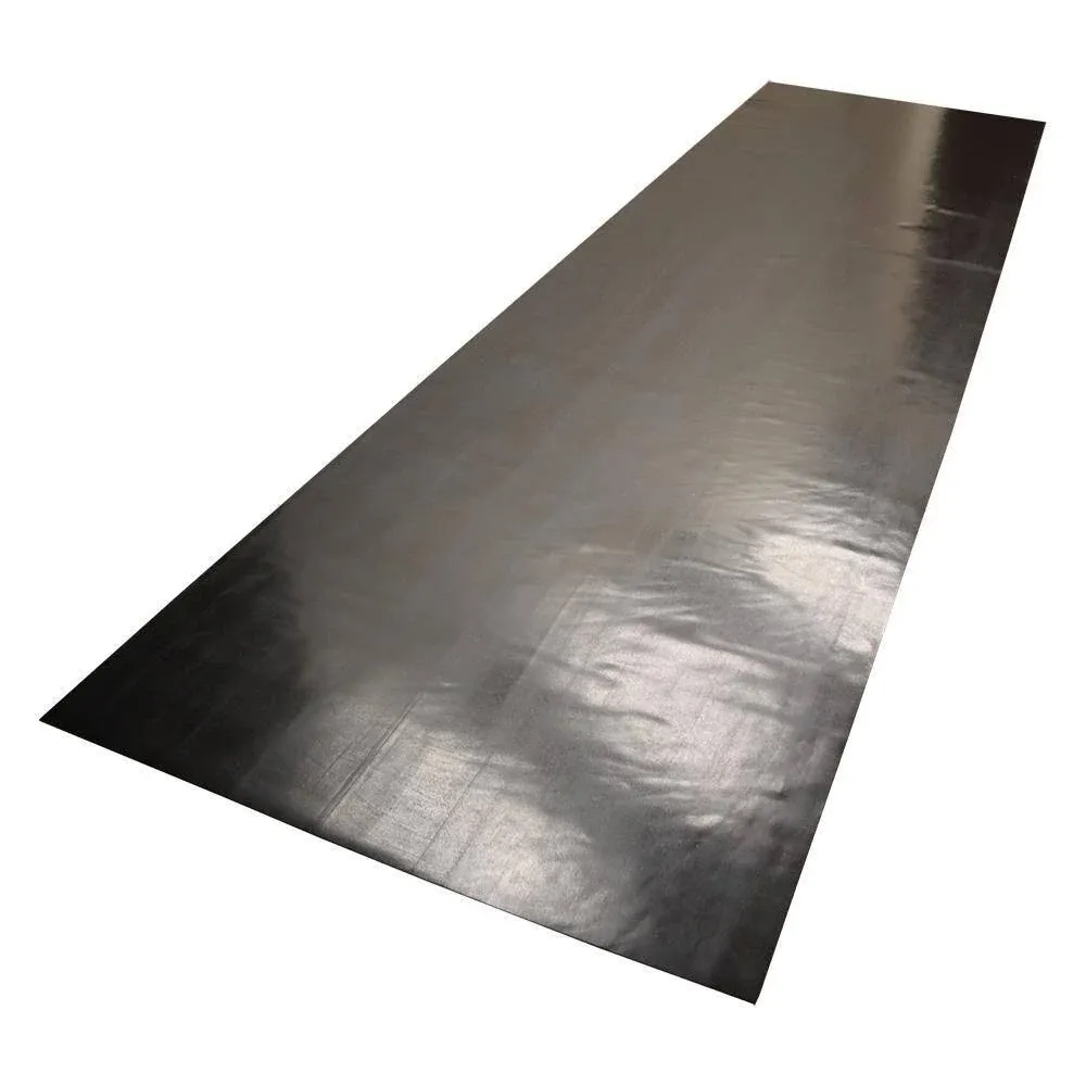 Rubber-Cal EPDM Rubber Sheet Black 60A 0.375 in. x 36 in. x 120 in.