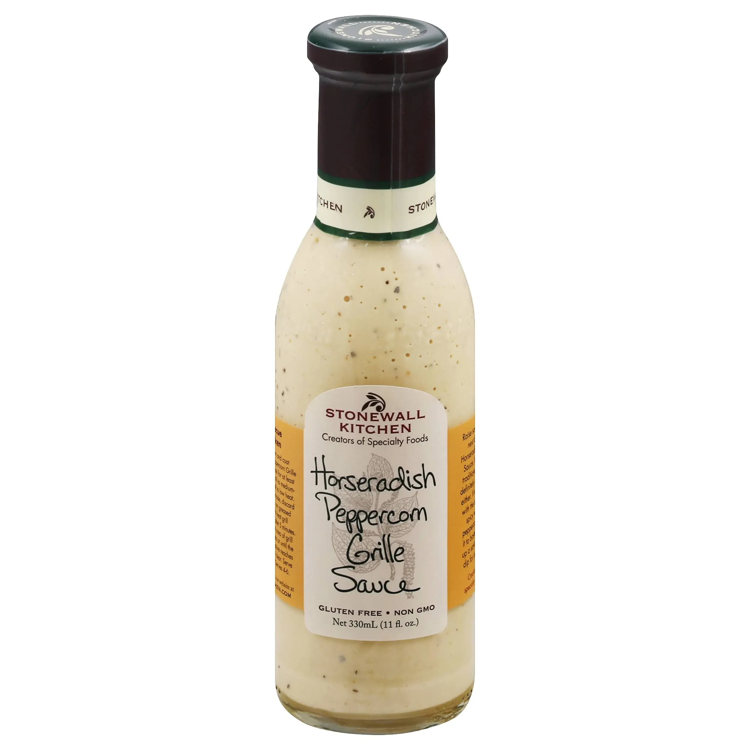 Stonewall Kitchen Grille Sauce, Horseradish Peppercorn - 330 ml