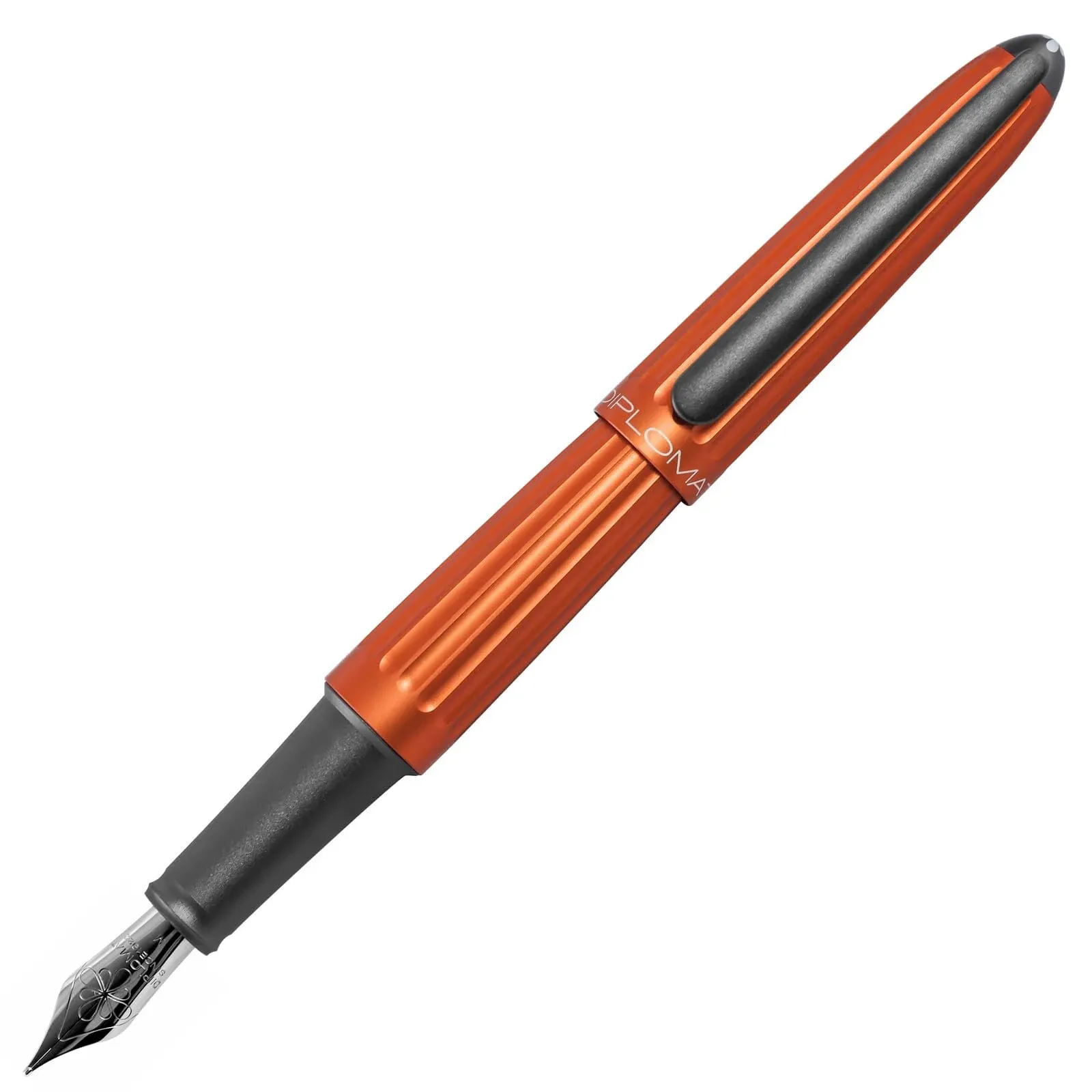 Diplomat Aero Fountain Pen - Orange - Medium