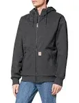 Carhartt Men's Rain Defender Relaxed Fit Midweight Sherpa-Lined Full-Zip Sweatshirt