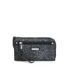 Zip Around Rfid Wallet Wristlet In French Navy