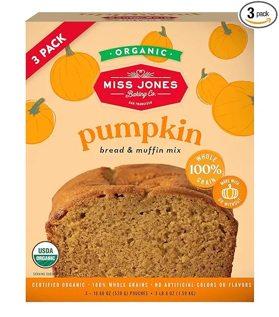 Gluten-Free Pumpkin Bread &amp; Muffin Mix, 14 Oz.