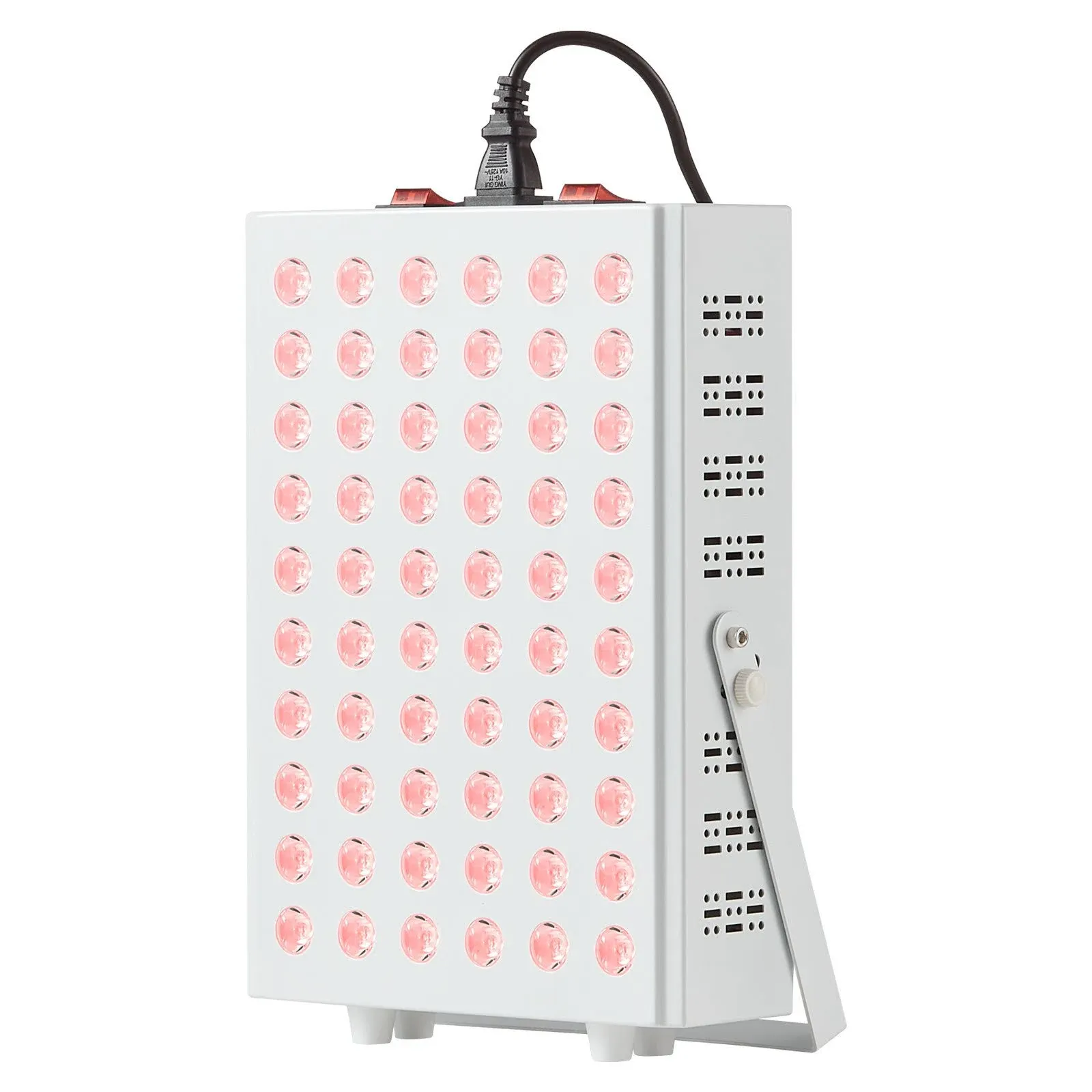 VEVOR Red Light Therapy for Body Face, 60 Dual-Chip LEDs, Red 660nm & Near Infrared 850nm Combo, High Power Red Light Therapy Panel for Recovery, Pain Relief, Wound Healing, Skin Health, 80W