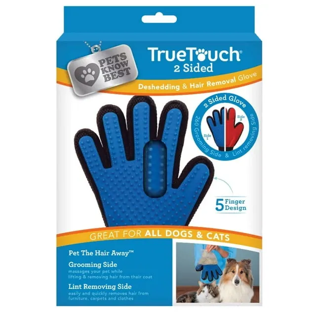 True Touch 2 Sided Deshedding &amp; Hair Removal Glove