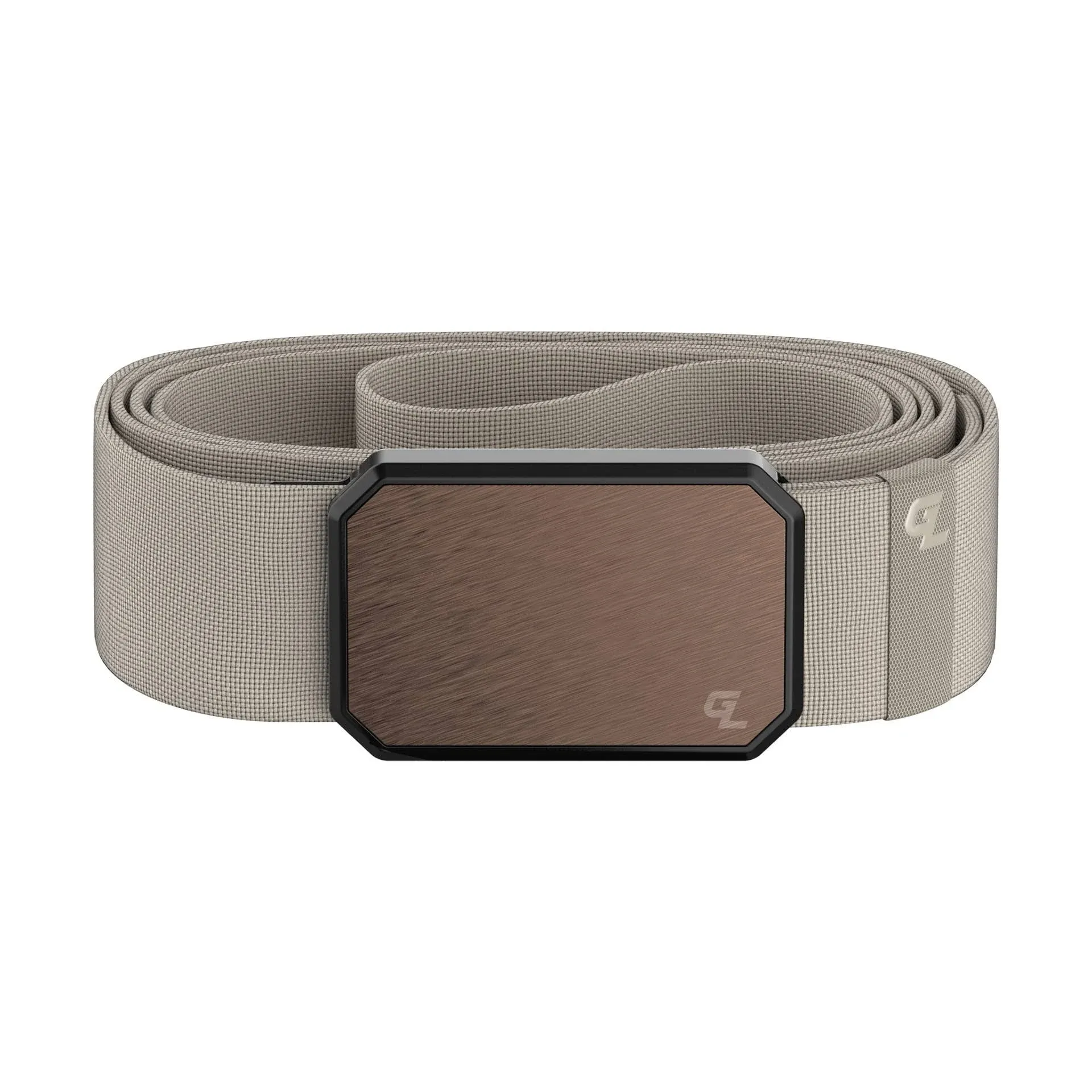 Groove Life Groove Belt Men's Stretch Nylon Belt with Magnetic Aluminum Buckle, Lifetime Coverage