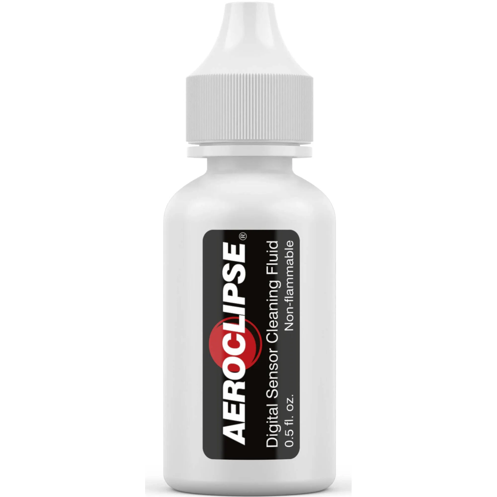 Aeroclipse Optic Cleaning Fluid - Non-Flammable Camera Lens Cleaner and Digital Sensor Cleaning Solution for Coated Lenses, Telescope, Projector and Other Optical Products - Dropper Tip (15ml) - 0.5oz