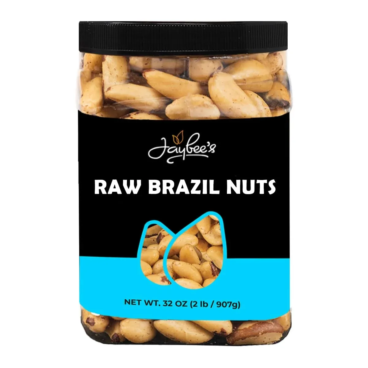 JaybeeS Whole Raw Brazil Nuts - Unsalted - Great for Daily Healthy Snack ...