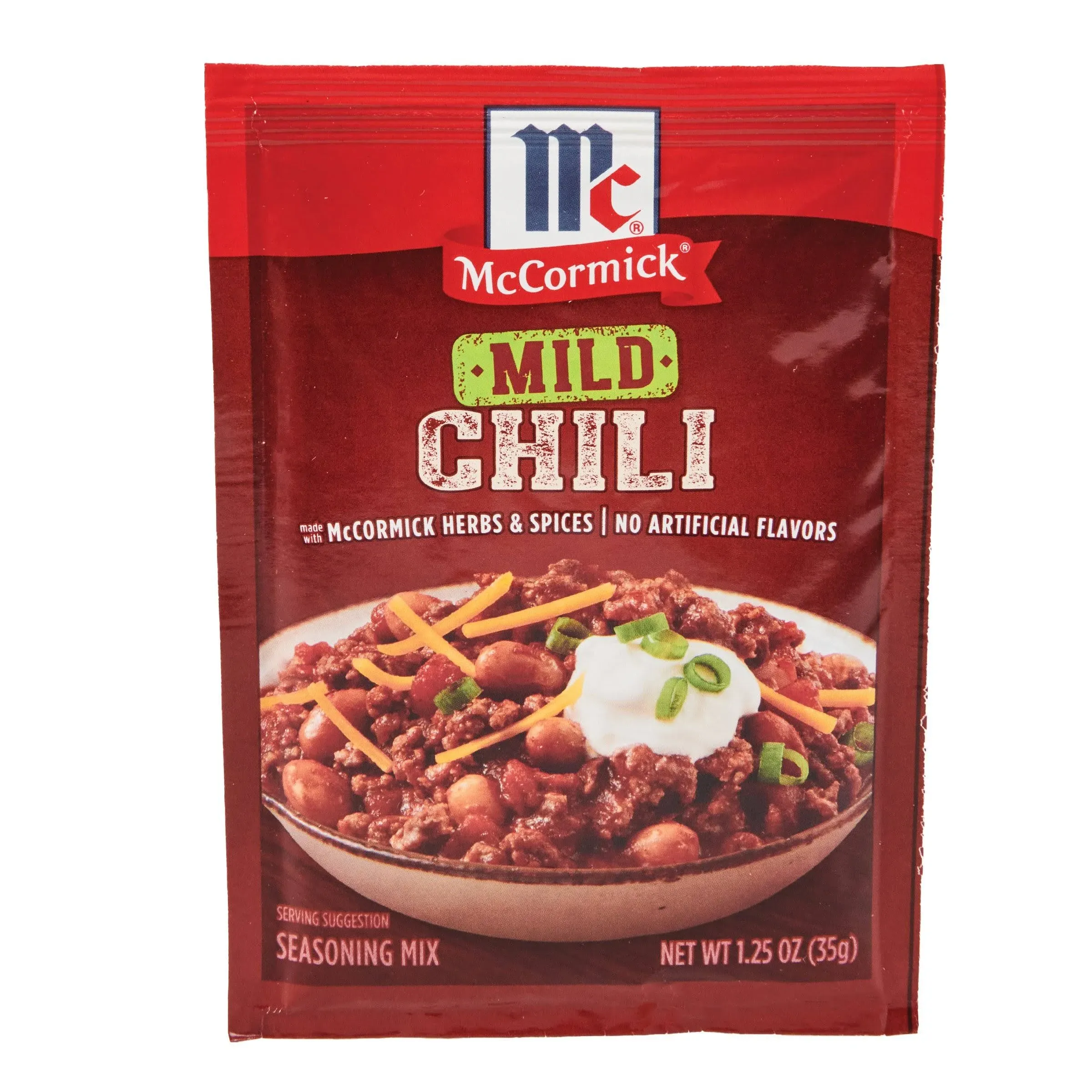 McCormick Mild Chili Seasoning Mix 1.25 Oz