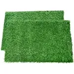 LOOBANI Dog Grass Pee Pads, Arificial Patch for Potty Tray, 18 x 23 