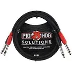 Pig Hog PD-21410 10ft Dual 1/4" Mono Cable