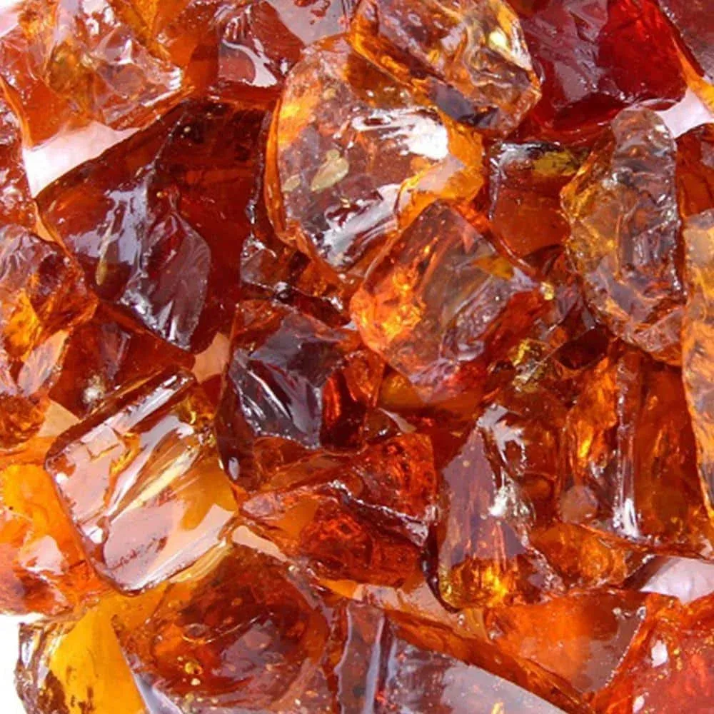 AZ Patio Heaters Recycled Fire Glass - Amber