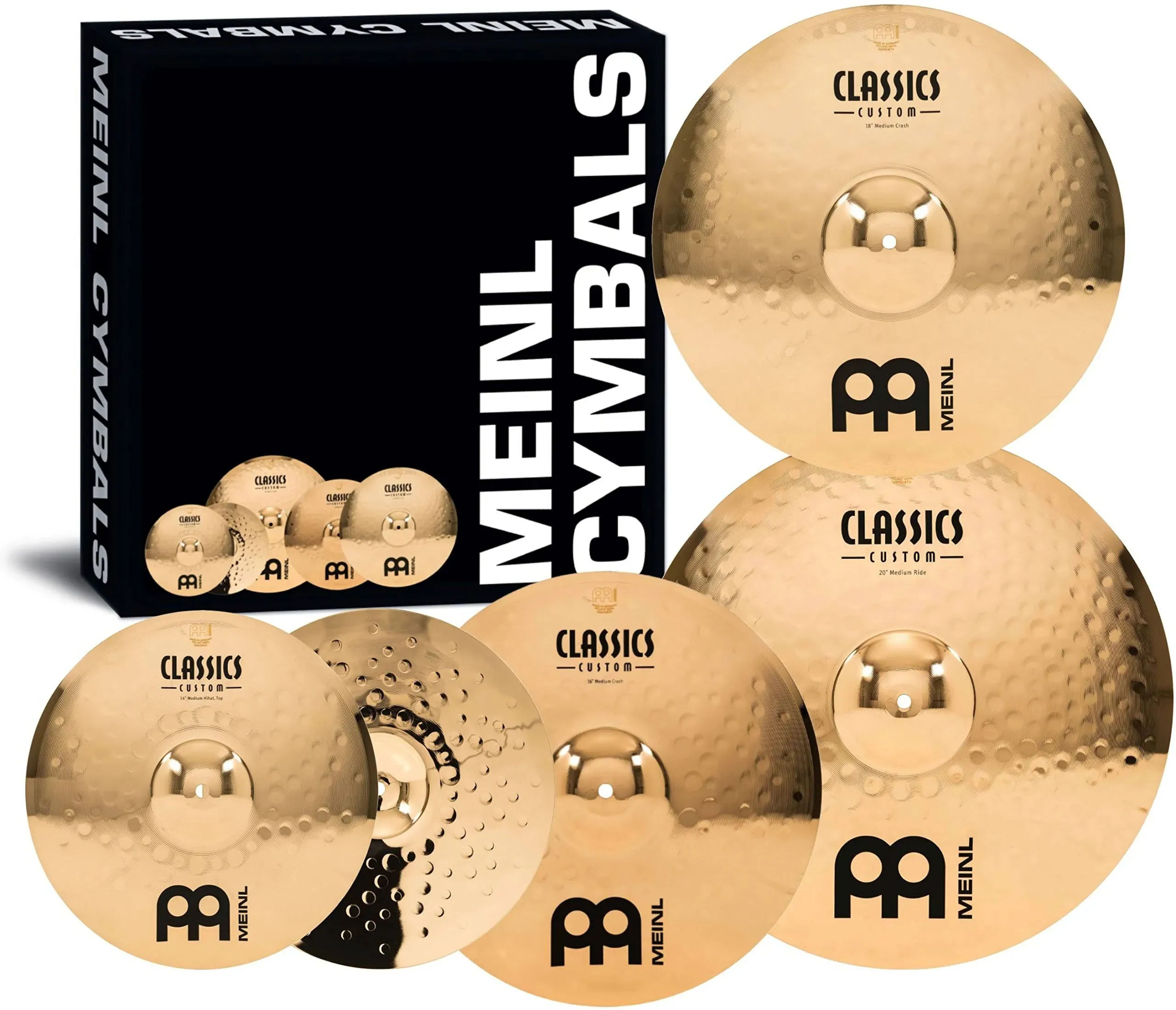 Meinl Classics Custom Medium Cymbal Set