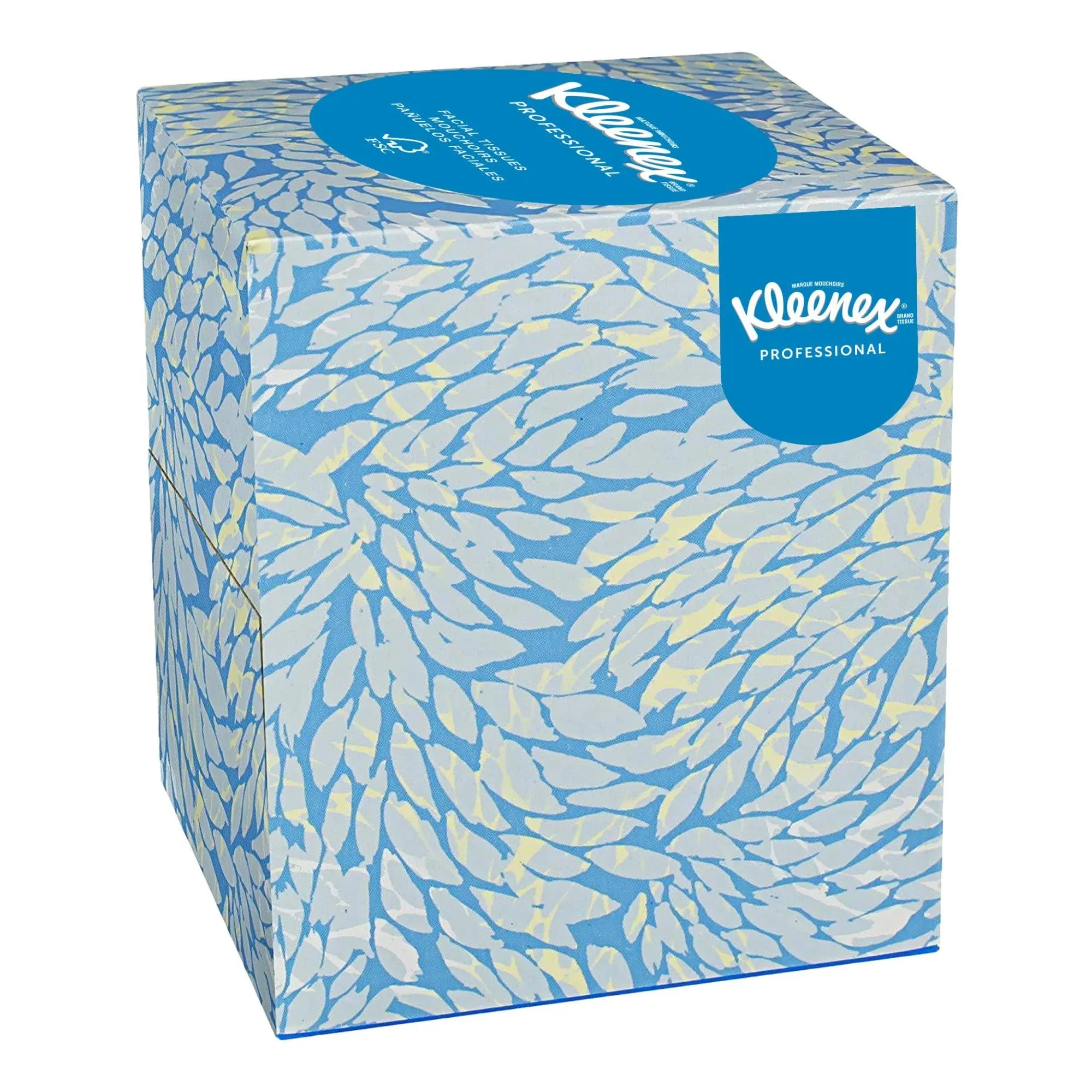 Kleenex Boutique White Facial Tissue, 2-Ply, Pop-Up Box, 95-BOX, 3 Boxes-pack