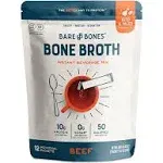 Bare Bones Beef Bone Broth Instant Beverage Mix - 15 G