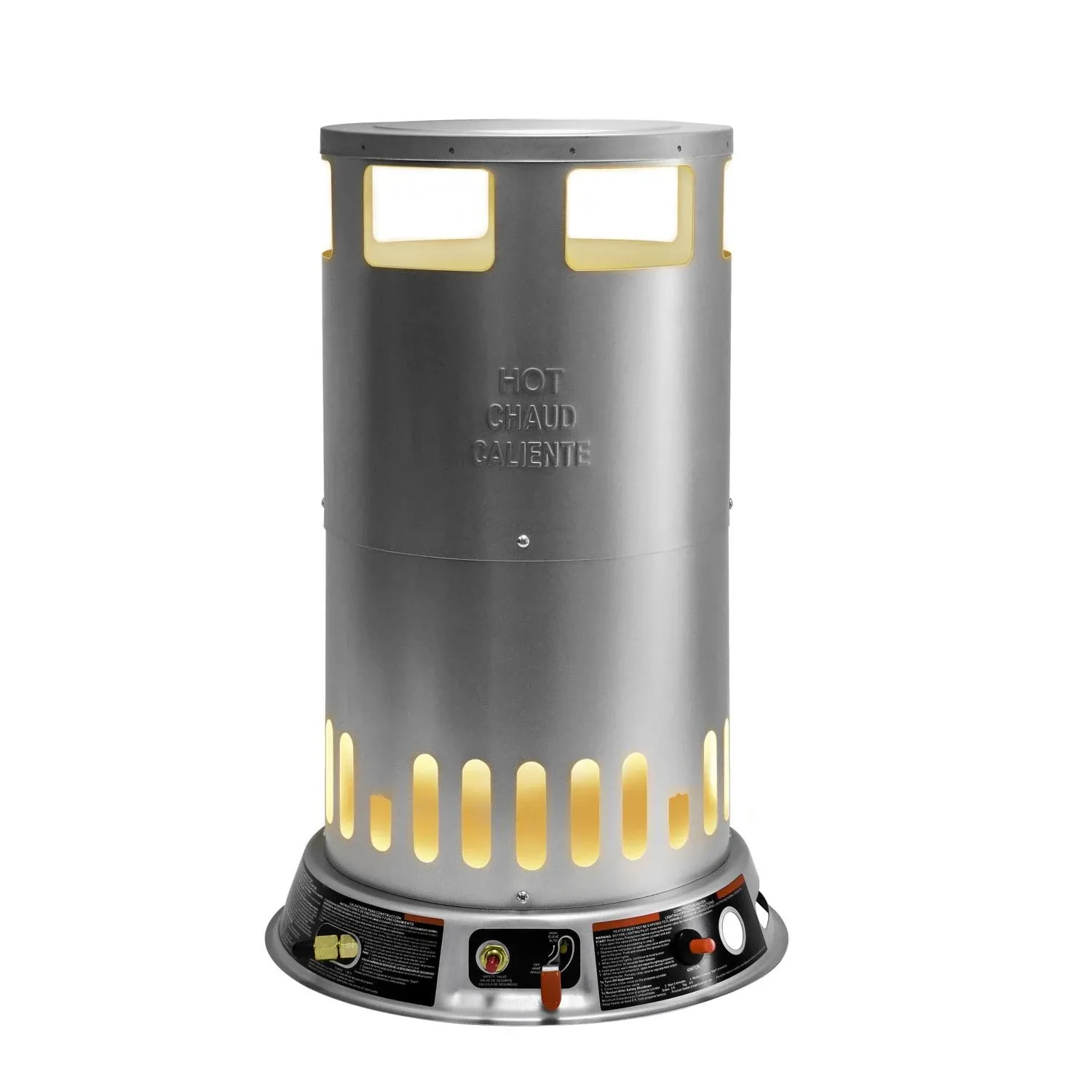 Dyna-Glo LPFA43WH Workhorse Liquid Propane Forced Air Heater – 37,000/43,000 BTU