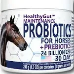 HealthyGut™ Probiotics for Horses Dietary Supplement, All-Natural Digestive System Maintenance Formula (30 Days)