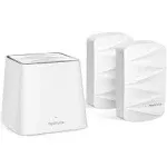 Meshforce M3 Mesh WiFi System, Mesh Router for Wireless Internet, Up to 4500 sq.ft （6+ Rooms） Whole Home Coverage, WiFi Router Replacement, Parental Control, Plug-in Design (1 WiFi Point & 2 Dots)