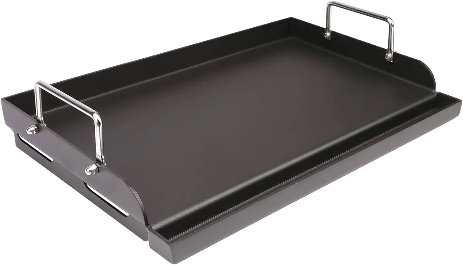 Uniflasy Nonstick Coating Cooking Griddle for Gas Grill, 25&#034;x16” Universal Plate