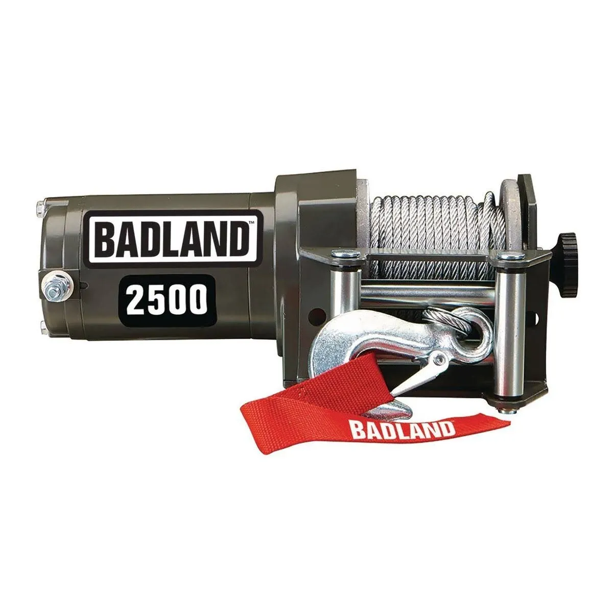 Badland 2500 lb. ATV/Utility Electric Winch with Wireless Remote Control