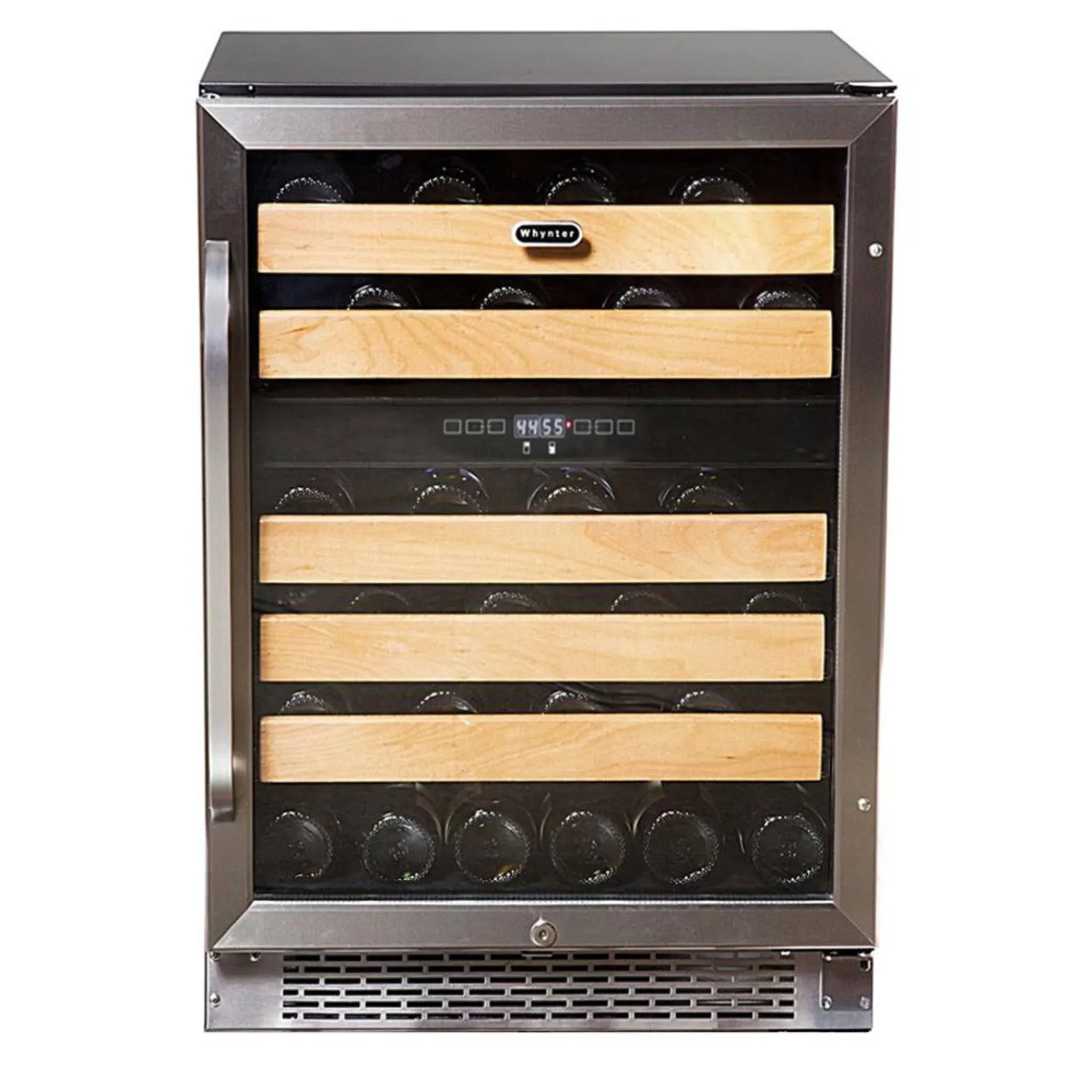 Whynter 24" 36 Bottle Dual Zone Built In Wine Cooler BWR-462DZ