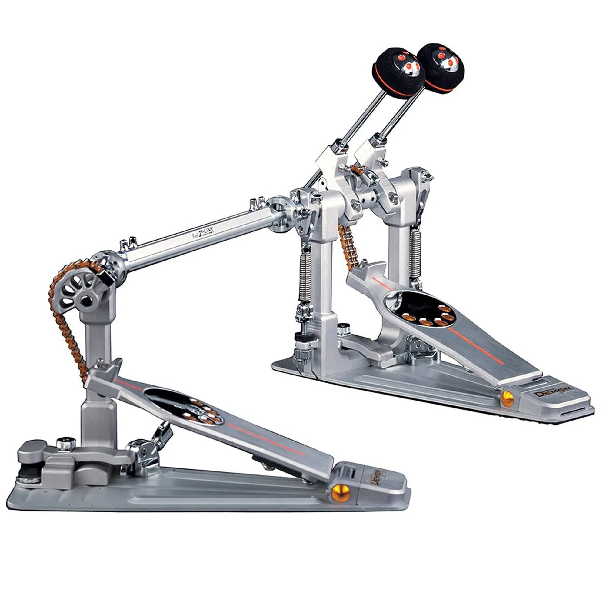 Pearl P3002C Eliminator Demon Chain-Drive Double Bass Drum Pedal | Reverb