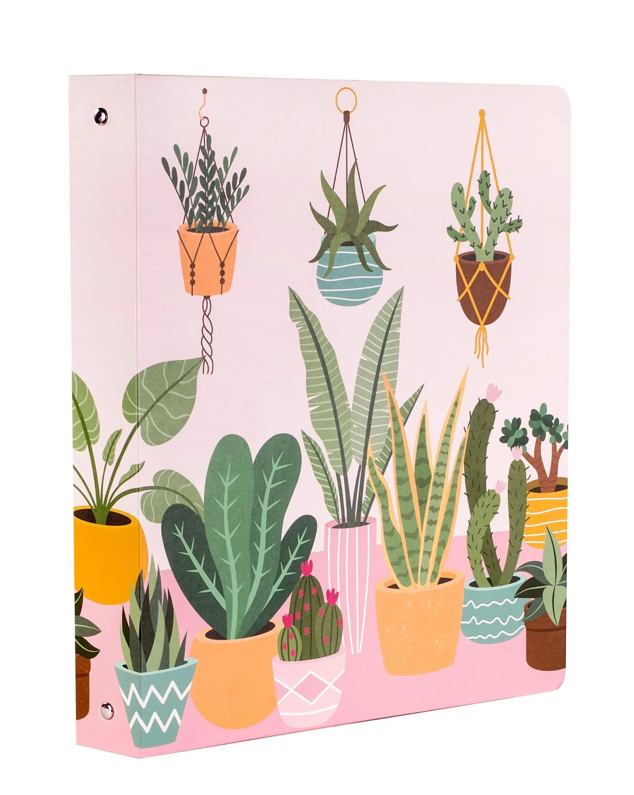 Succulents Three Ring Binder