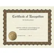 Great Papers! Certificate of Appreciation, Pre-Printed, Gold Foil, Embossed, 8.5" x 11", 6 Count (930000)