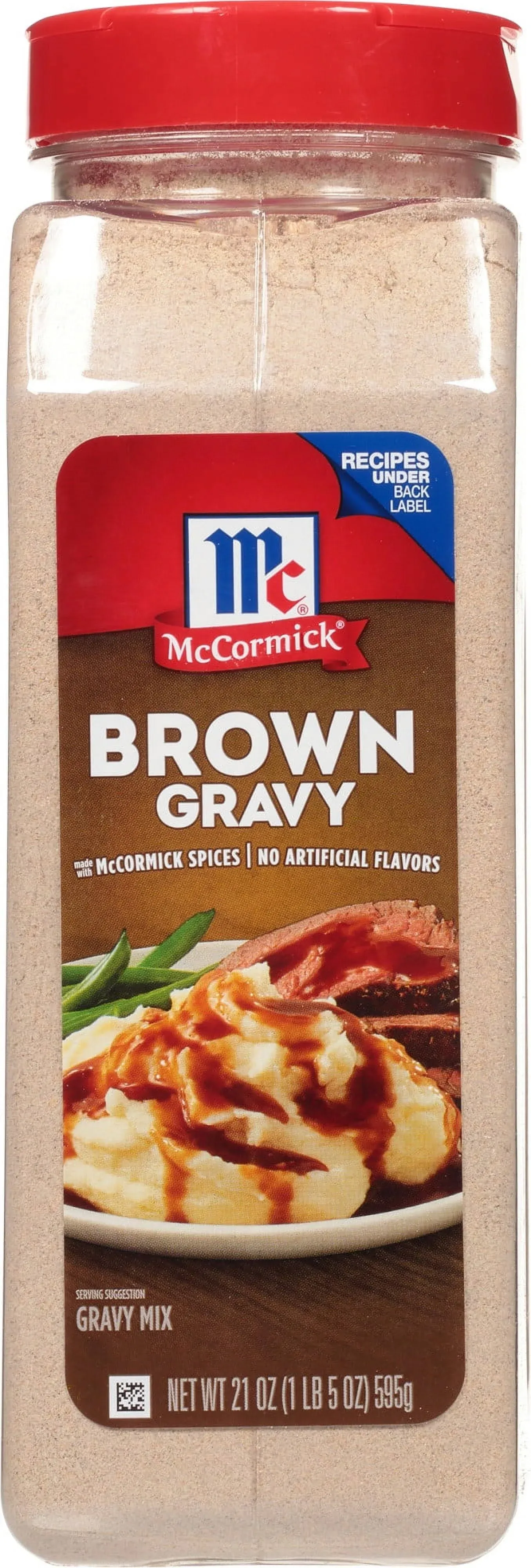 Mccormick Gravy Mix, Brown Gravy - 21 oz