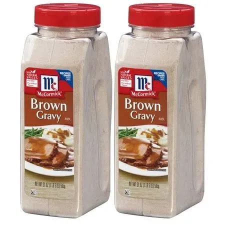 McCormick Brown Gravy Mix (21 oz.)(2pk)