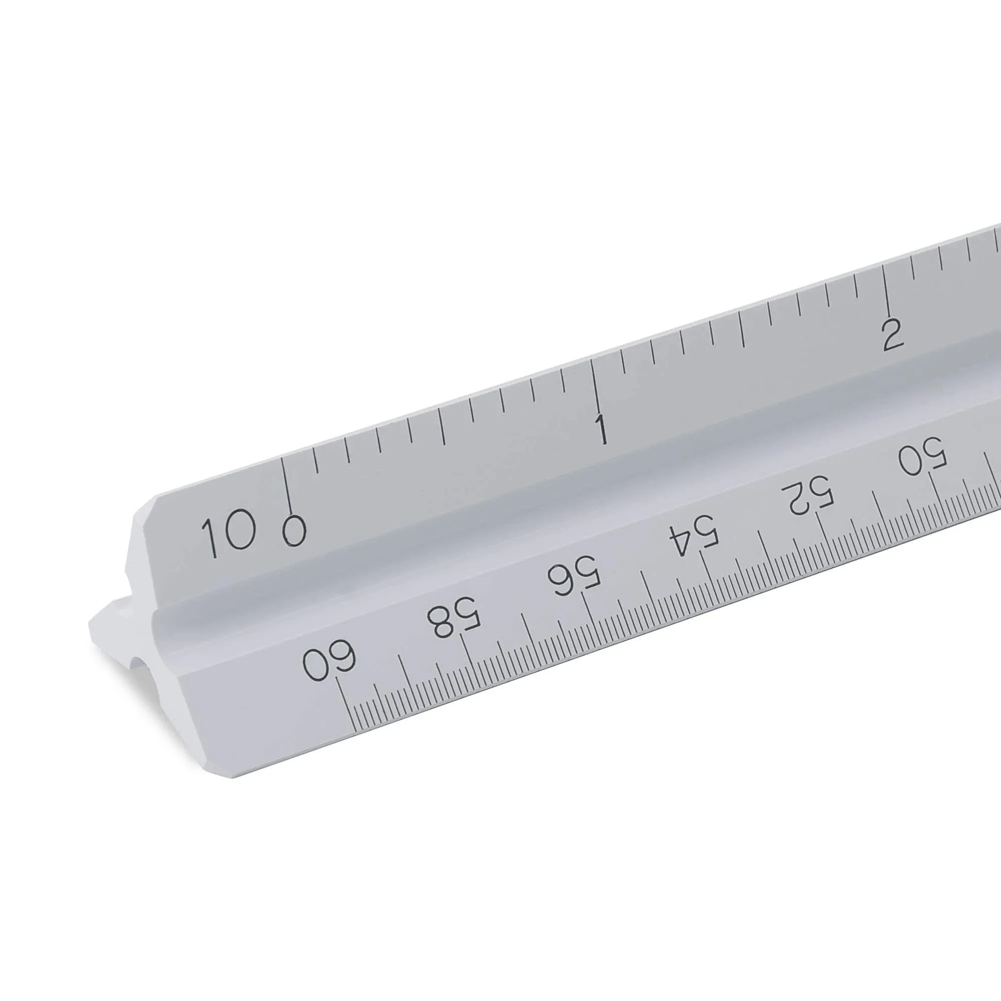 Engineering Triangular Scale Slim Ruler 12 Inch