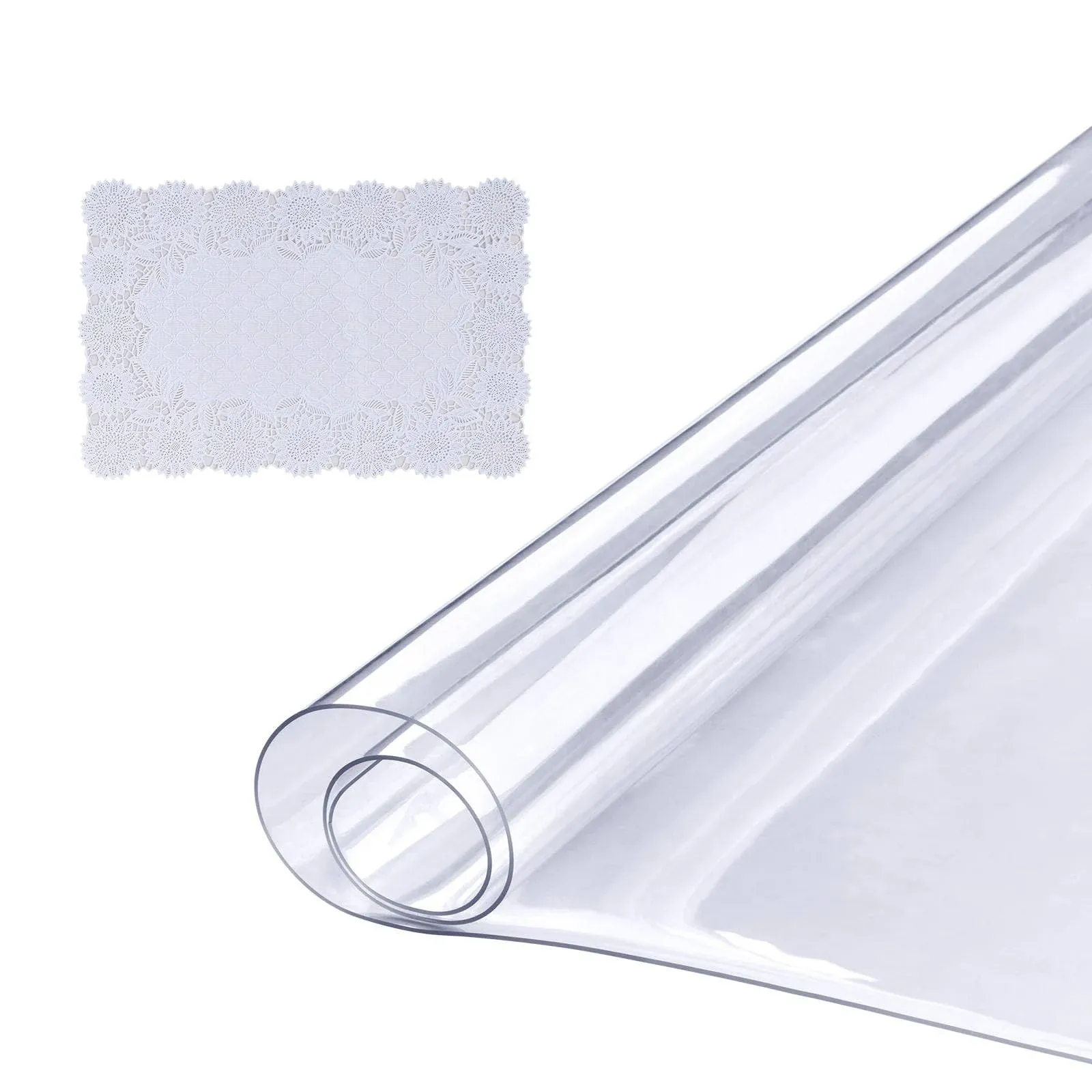 Vevor Plastic Table Cover Thick Clear Table Protector