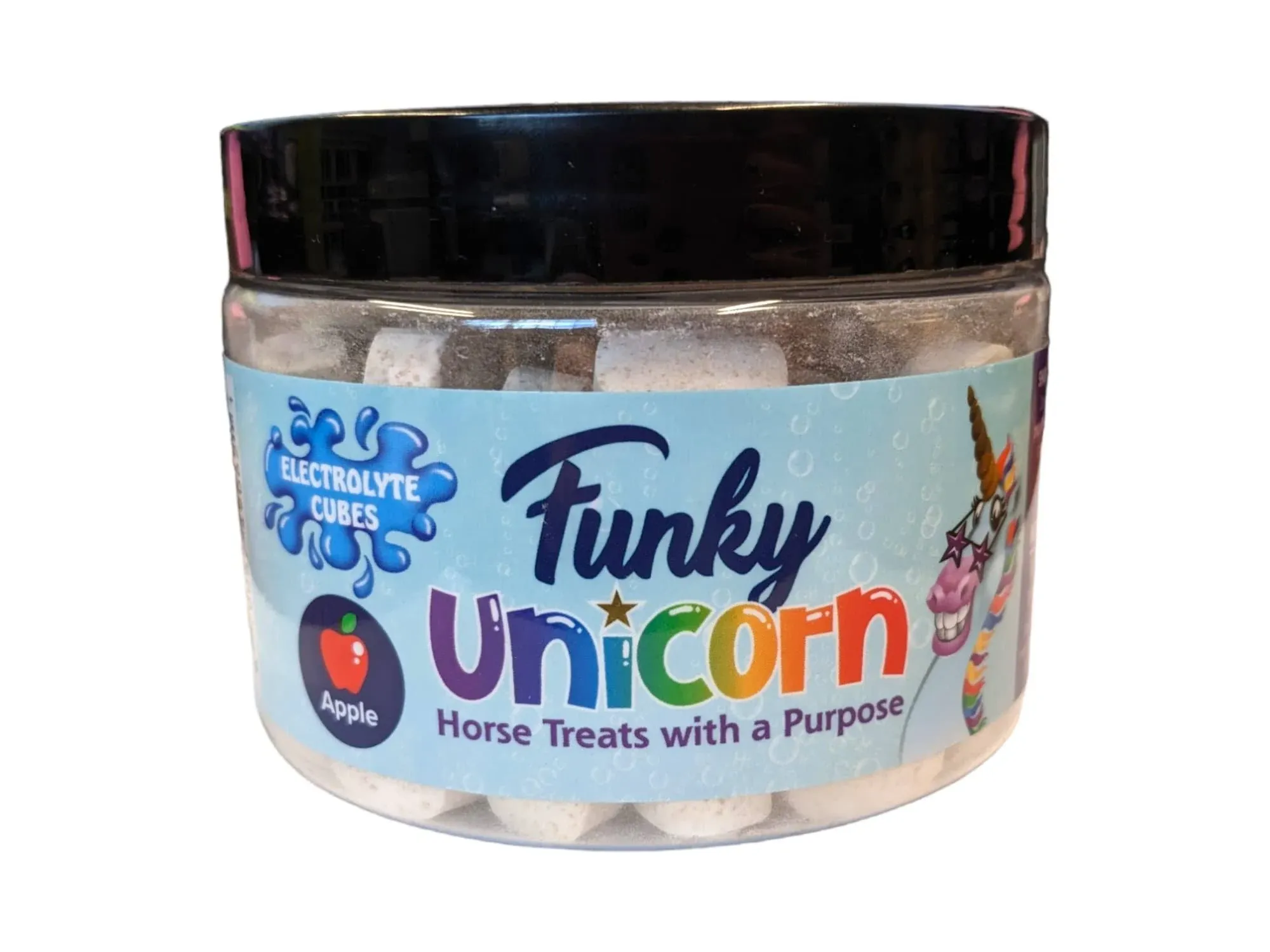 Funky Unicorn Electrolyte Cubes - Apple - 8oz.