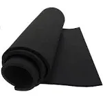 Dualplex Neoprene Sponge Foam Rubber Sheet Roll, 15 X 60 Inch X 1/8" Thick, Perfect Cosplay Padding, DIY Project Sheet - Easy Cut Non-Adhesive Multi-Function Soundproof Rubber Foam Sheet