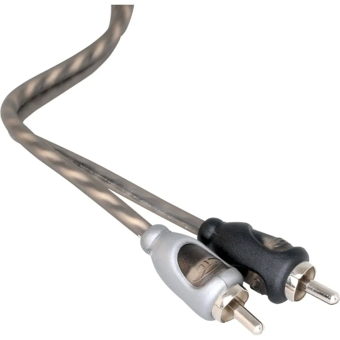 Rockford Fosgate RFI-3 Durable High-Quality 3 Feet Twisted Pair RCA Signal Cable