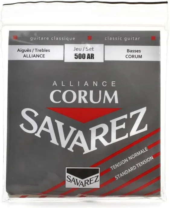 Savarez 500AR Alliance Corum Normal Tension Guitar Strings