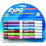 Expo Low Odor Dry Erase Markers