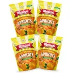 Mariani | Dried Mediterranean Apricots | 6oz (Pack of 4) | Gluten Free | Resealable Bag