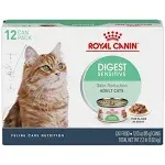 Royal Canin Digest Sensitive Thin Slices in Gravy Canned Cat Food - 12 pack, 3 oz can