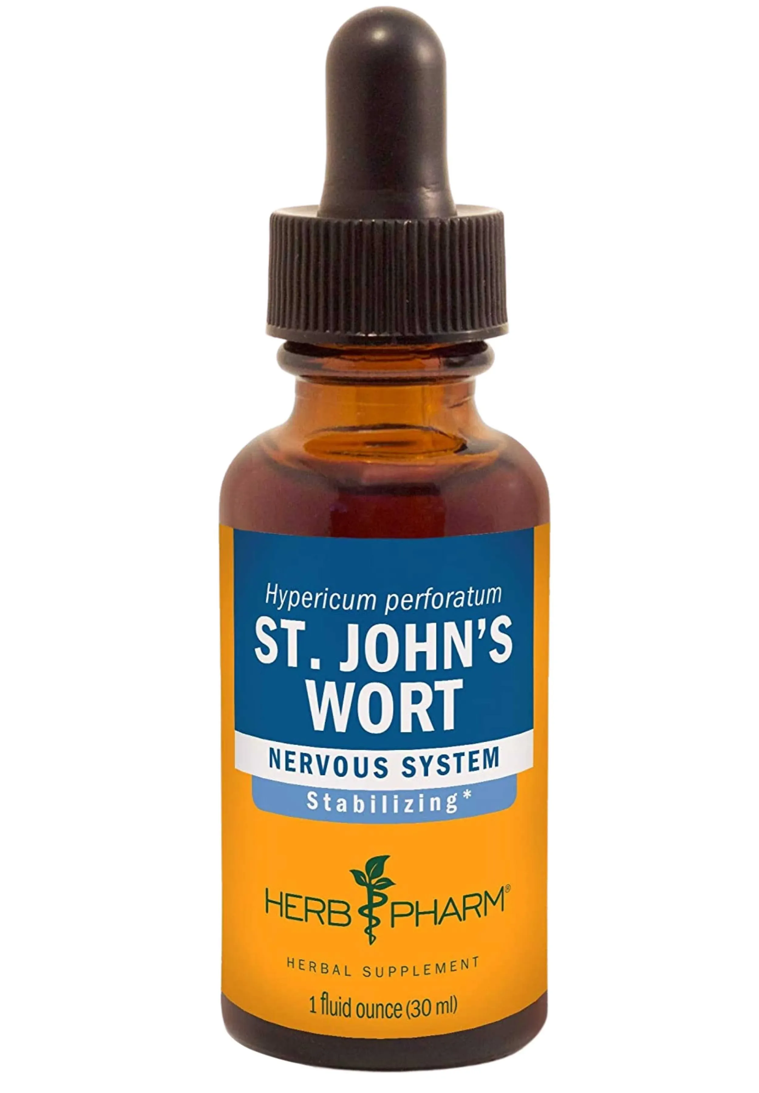 Herb Pharm Liquid Extract, St. John's Wort, Nervous System - 1 fluid ounce (30 ml)