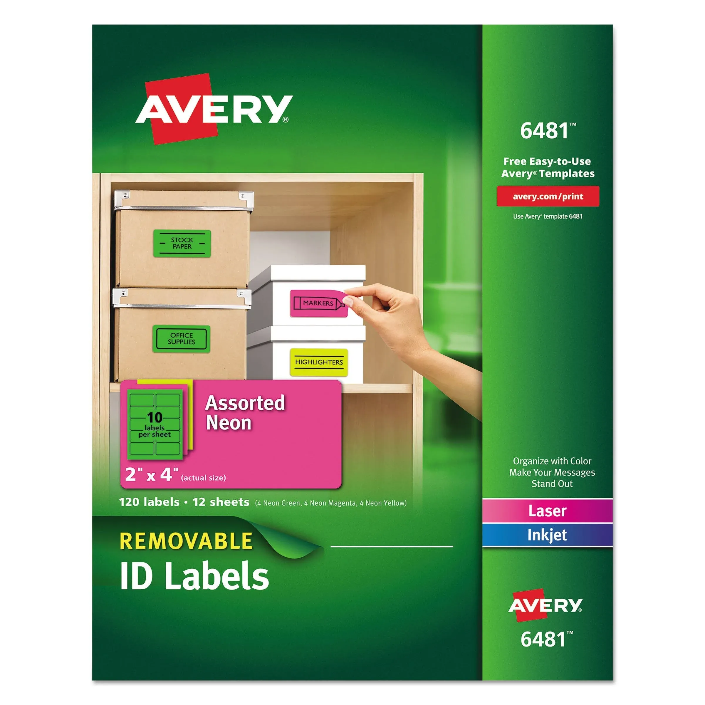 Avery&reg; Multipurpose Oval Labels