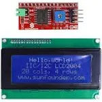 SunFounder IIC I2C TWI Serial 2004 20x4 LCD Module Shield Compatible With Arduino R3 MEGA